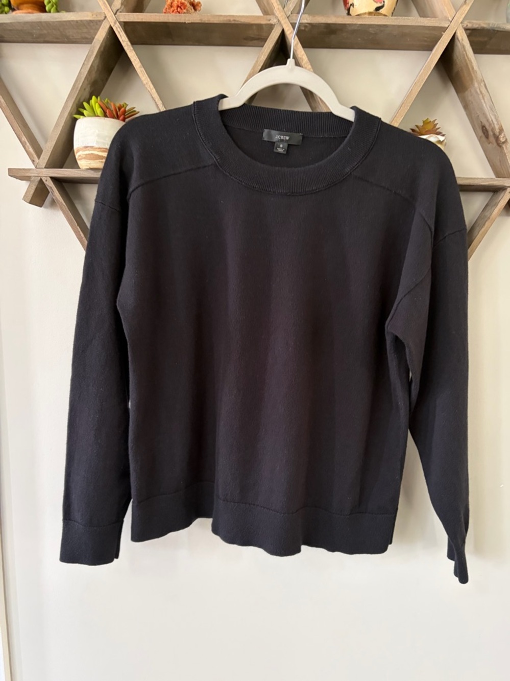 J. Crew Cotton/cashmere sweatshirt. Women’s size small.